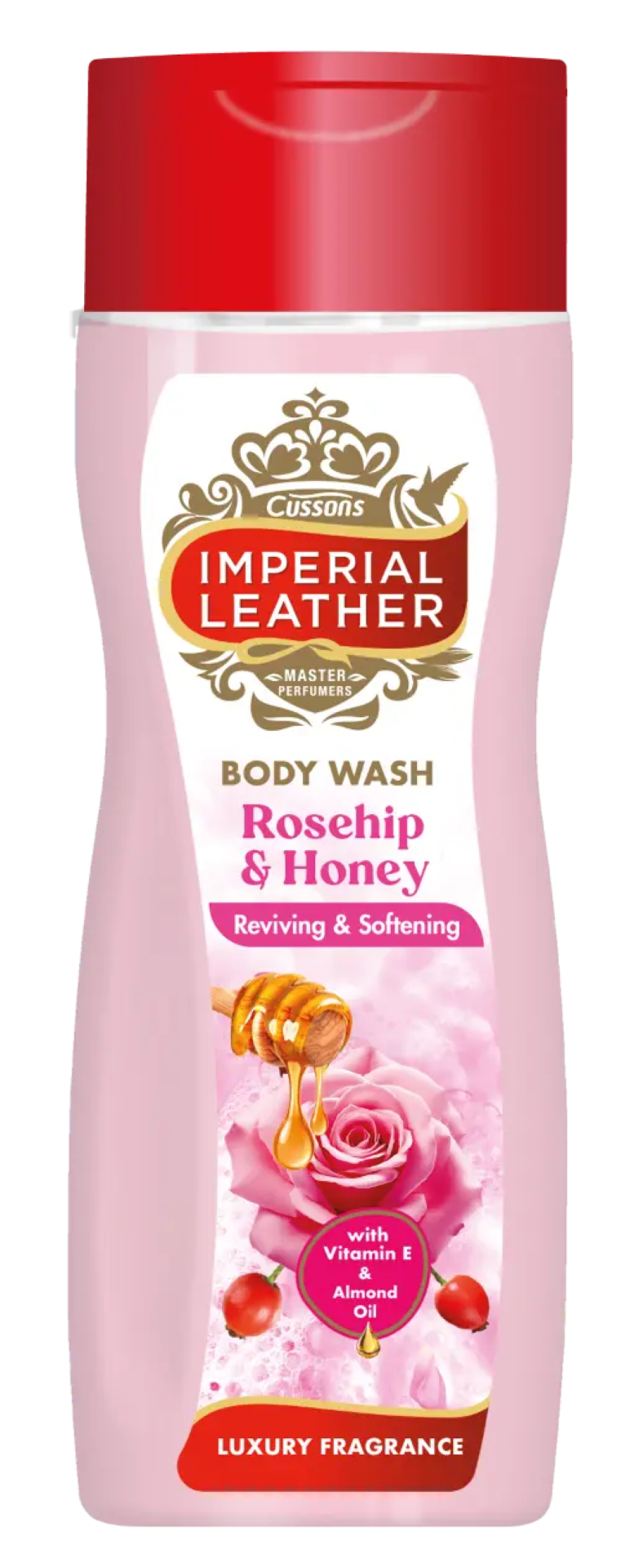 IMPERIAL LEATHER B/WASH ROSEHIP N HONEY 500ML 
